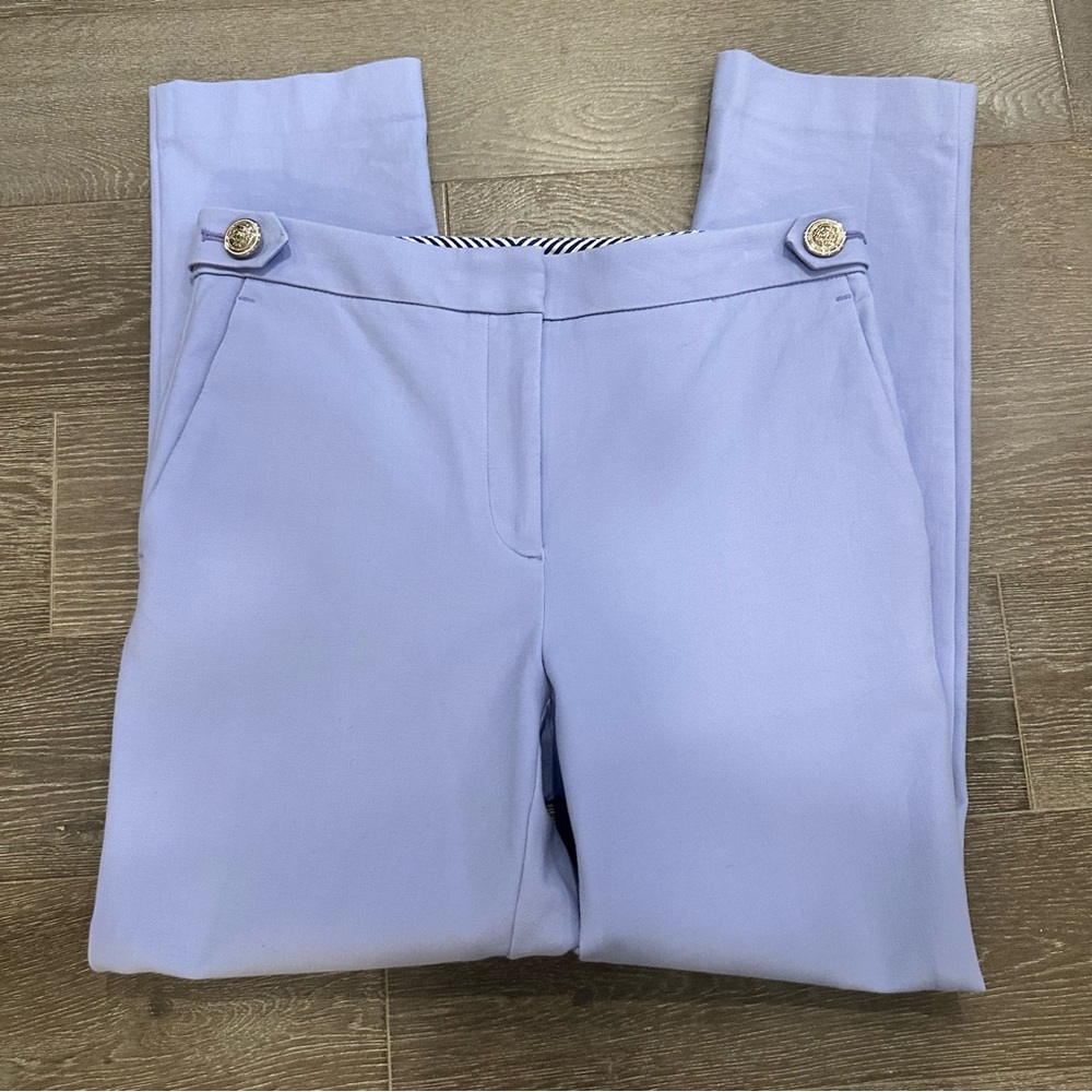 Ann Taylor Eva Ankle Pant in Lavender sz 2 - Picture 3 of 6